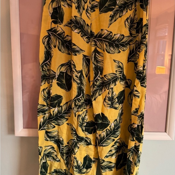 Stradivarius Tropical Yellow and Green Skirt - Picture 4 of 5